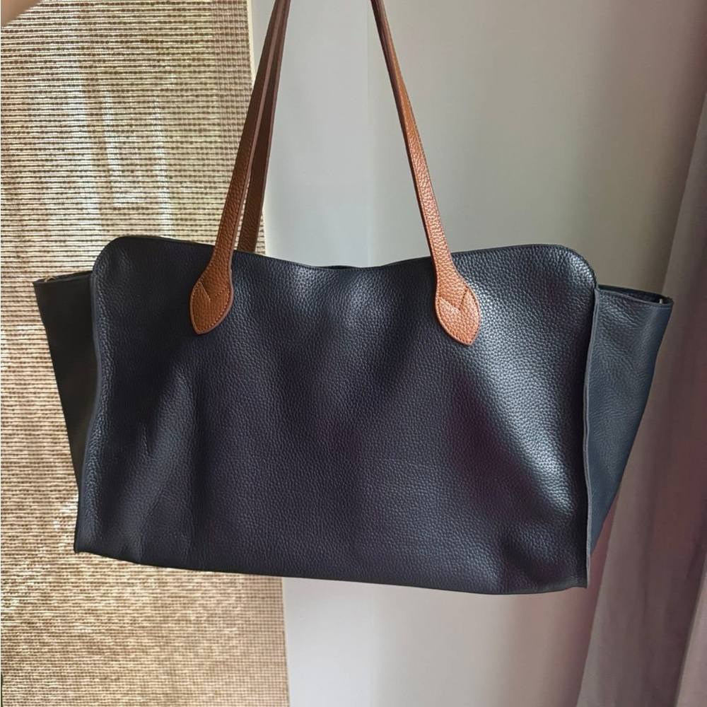 “Jack” Leather Tote Bag